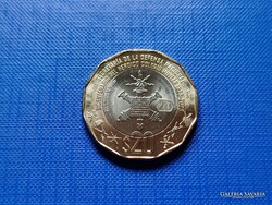 MEXIKÓ 20 PESOS 2023 KATONAI AKADÉMIA 200.ÉVFORDULÓ! BIMETÁL PÉNZÉRME! UNC!