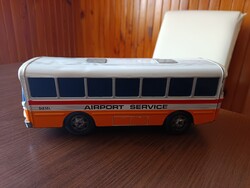 Ritka Vintage Japán Bádogbusz-Airport Service /ALPS/Yonezawa/