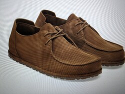 Birkenstock 41-es barna bőr cipő, bőr félcipő ,tökéletes állapotban !