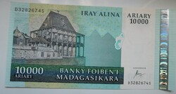 Madagaszkár 10000 aryary 2007 UNC