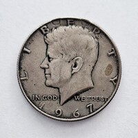 1967 Kennedy Ezüst Fél Dollár (47.)