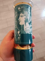 Hollóházi porcelán váza - Szász Endre