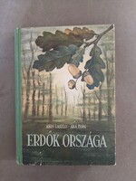 Ákos László,Aba Iván - Erdők országa - Művelt nép könyvkiadó,1954