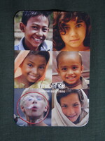 Kártyanaptár,UNICEF Magyar bizottság,gyerek modell, 2015  (4)