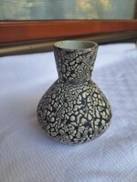 Hólyagmázas kis kerámia váza