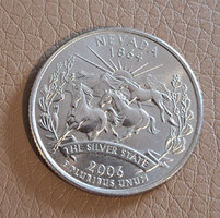 Amerikai Egyesült Államok ¼ Dollár, 2006 - Nevada - D - Emlékérme