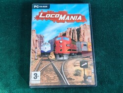 LocoMania PC Vonat Szimulátor Stratégiai Játék Gyűjtőknek (2006-10'.)