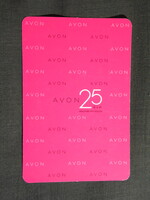 Kártyanaptár,AVON szépségápolási és divat termékek, 2015  (4)