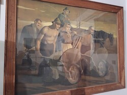 Lajos Tápai -- Returning from the Field