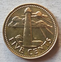 Barbados 5 cent 1979 (E21)