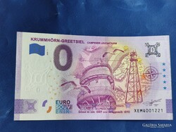 NÉMETORSZÁG 0 EURO 2020 KRUMMHÖRN VILÁGÍTÓTORONY! RITKA EMLÉK PAPÍRPÉNZ! UNC