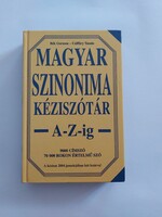 Bék Gerzson - Csiffáry Tamás: Magyar Szinonima kéziszótár A-Z-ig