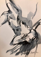 Érzékisėg .Ink art by Konrad Biro. Egy hét-egy esély! Ne hagyd ki !