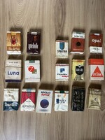 Cigaretta bontatlan retro antik, ritka, Stewardess, Soyuz, Opal,  Kom, Melnik, Luna, Drina