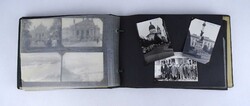 1Z818 Régi családi fotóalbum külföldi utiképek 1958-ból 146 darab