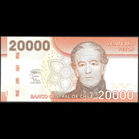 Chile 20000 Pesos 2020 P-165 UNC