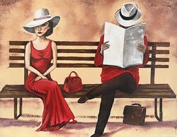 Pető Csenge “A pillanat eleganciája” 50*40