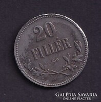 20 Fillér 1918 KB.