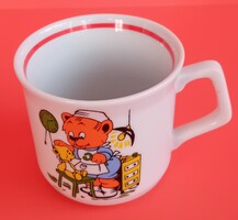 ZSOLNAY mesefigurás , doktor Bubó/URSULA gyerek bögre