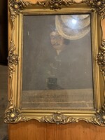 Stefán Szentpéterváry  Bélapátfalva 1650  kassa árkapitánya eredeti portré