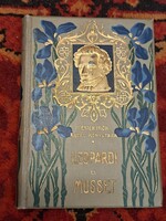 REMEKIRÓK KÉPES KÖNYVTÁRA 26- liliomos- LEOPARDI ÉS MUSSET  1902 LAMPEL .