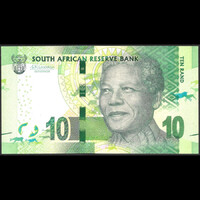 Dél-afrikai Köztársaság 10 Rand 2013-2016 P-138b UNC
