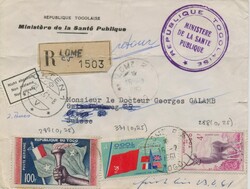 1961 - Történelmi levél - Togói Köztársaság