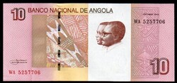 Angola 10 kwanzas UNC 2017
