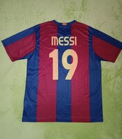 L-es vintage Nike Lionel Messi FC Barcelona (2007/08 hazai) mez