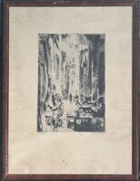 Aszódi Weil Erzsébet (1901 - 1976) : Nápolyi utca