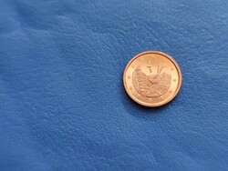 ANDORRA 1 EURO CENT 2022 KECSKE! ! UNC! RITKA!