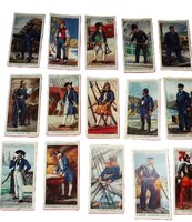 Antik 1930 gyűjthető PLAYERS NAVY CUT cigaretta reklámkártyák Hajós kapitányok 35 db egybe 11