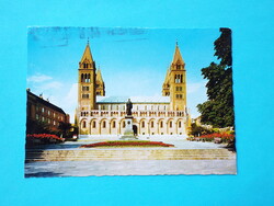 Képeslap (28) - Pécs - Székesegyház 1960-as évek - (Foto: Bakonyi Béla)