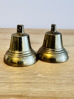 Vintage sárgaréz csengettyűk 2 db