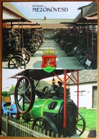 Képeslap, Mezőkövesd, Mezőgazdasági gépmúzeum (e)