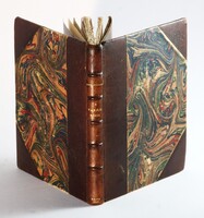 1828 - Kassa - Kovacsóczy Mihály - A varázs-rózsa. Szép ritka könyv Bibliofil félbőr kötésben !!