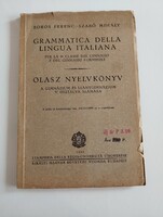Boros-Szabó: Olasz nyelvkönyv/ Grammatica della lingua Italiana