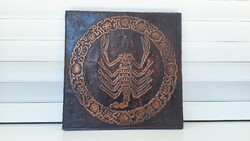 Scorpion Bronze Wall Art - Zodiac