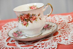 Angol porcelán teáscsésze - Paragon Elizabeth Rose