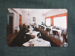 Kártyanaptár,Bakony Gaszt,Balatonfüzfő,Nike étterem,1979  (4)