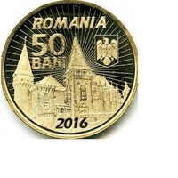 50  Bani Hunyadi János  2016 Emlékkiadás Rolniból tasakban UNC    Románia