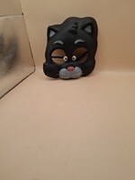 Black cat children's mask, negotiable