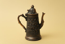 Mid Century Rezezett Kancsó / Retró / Talán bronz