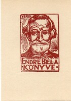 Ex Libris: Varga Mátyás, Endre Béla könyve.