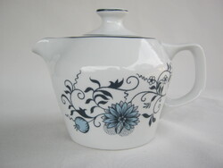 Hollóházi porcelán kávékiöntő 4 személyes kotyogóhoz