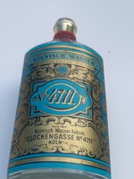 Nr.  4711 kölnis üveg, retro parfümös üveg