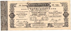 NAGY EZÜST SORSJÁTÉK: Debrecen 1871.