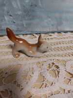 Polonne róka, porcelán figura, orosz