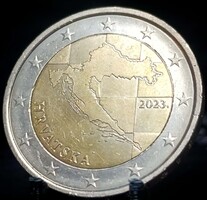 Horvátország 2 euró, 2023 E08E1