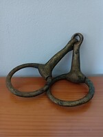 Antik réz zabla/lószerszám/hagyományőrző/dekorációs célra /enteriőrök díszítésére/.